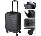 Proworld Trolley de Cabina fb5000420 Negro 37 L 35 x 22 x 55,5 cm