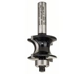 Fresa para molduras con rodamiento guía, 8 mm, R1 6 mm, L 19 mm, G 63 mm