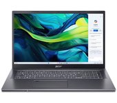 Acer Aspire NX.J1UEG.002 ordenador portatil Intel Core 7 150U Portátil 43,9 cm (17.3") Full HD 16 GB DDR4-SDRAM 1 TB SSD NVIDIA GeForce RTX 2050 Wi-Fi 6E (802.11ax) Windows 11 Home Alemán Gris