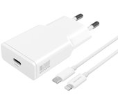 4smarts 540020 cargador de dispositivo móvil Smartphone, Tableta Blanco Corriente alterna Carga rápida Interior