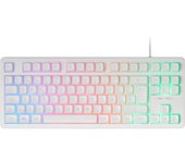 Mars Gaming MK023WPT teclado Juego USB QWERTY Portugués Blanco