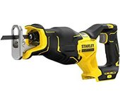 Stanley - Sierra Sable BRUSHLESS V20 Li-Ion 18V, 2 velocidades 0-2.300/3.000 cpm, longitud de carrera 29mm. Sin cargador/batería.