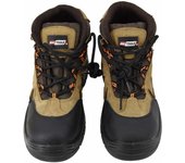 Awtools Buty Merano Roz. 40 - Botas altas de seguridad, talla 40, ideales para protección laboral, puntera de seguridad, plantilla antiperforación, cómodas y resistentes al desgaste