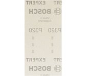 Bosch Professional 50 x Mallas de lija Expert M480, para Madera dura, Pintura sobre madera, 93 x 186 mm, Grano 320, Accesorios Lijadora orbital