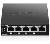 D-Link DES-1005P No administrado L2 Fast Ethernet (10/100) Energía sobre Ethernet (PoE) Negro
