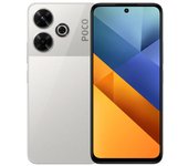 Xiaomi Poco M6 4G 17,2 cm (6.79") Ranura híbrida Dual SIM Android 14 USB Tipo C 6 GB 128 GB 5030 mAh Plata
