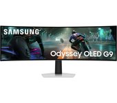 Samsung S49DG910SU pantalla para PC 124,5 cm (49") 5120 x 1440 Pixeles Dual QHD OLED Plata
