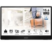 MSI PRO MP161DE E2 pantalla para PC 39,6 cm (15.6") 1920 x 1080 Pixeles Full HD LED Negro