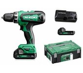 Hikoki wiertarko-wkrętarka 18v ds18dfwqz 2x2,0ah 53nm