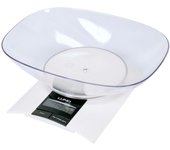 Báscula de Cocina Lund 68360 con Cuenco, Máx. 3 kg, Precisión Alta para Medición Exacta de Ingredientes en Cocina