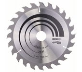 Bosch Professional 2 608 640 621 - Hoja de sierra circular Optiline Wood - 210 x 30 x 2,8 mm, 24 (pack de 1), gris