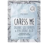 Milk shake, my skin caress me, hyaluronic acid, hydrating, sheet mask, for face, day, 28 g