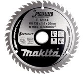 Makita E-12114 hoja de sierra circular 1 pieza(s)