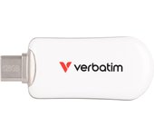 Verbatim 30229 unidad flash USB 128 GB USB Tipo C 3.2 Gen 1 (3.1 Gen 1) Blanco