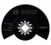Bosch Professional Starlock - Hoja de sierra segmentada para madera, HCS ACZ 85 EC, 85 mm, Gris