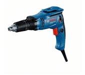 Bosch Professional GTB 6-50 - Atornillador para placa de yeso (0-5000 rpm, 650 W, Ø máx. tornillo 6 mm, tope retráctil, en maletín)