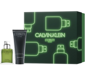 Calvin Klein Set Eternity, Eau de Parfum para Hombre 50 ml + Gel de Ducha Nourishing Eternity 100 ml, Cuidado Completo y Fragancia Sofisticada