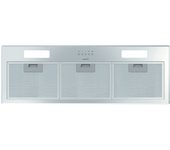Cata Campana Extractora GT PLUS 75 X/M con 3 Niveles de Extracción Panel de Control Mecánico Motor BT2 Extra Silencioso Iluminación Tira LED Sistema de Fácil Instalación Ancho 45 cm Color Negro