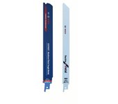 Bosch Professional 25x S 1122 BF + 1x Hojas de sierra sable Expert 'Medium-Thick Tough Metal' S 1155 HHM (para Acero resistente, Láminas de acero inoxidable, accesorios Sierra sable)