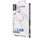 Cellularline 8018080482861 funda para teléfono móvil 17,5 cm (6.9") Transparente