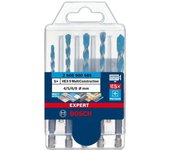 Set de 5 brocas EXPERT HEX-9 MultiConstruction de 4/5/6/6/8 mm