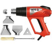 YATO YT-82293-2000w pistola de aire caliente con pantalla LCD accesorios