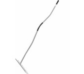 Grabe Awtools 16 Dientes con Tronzado Metálico, herramienta para jardinería y agricultura, alta durabilidad, eficiente en aireación de suelos y preparación de cultivos.
