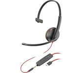 POLY Auriculares Blackwire C3215 monaural + estuche de transporte (paquete)