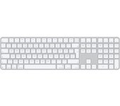 Apple Magic teclado Universal USB + Bluetooth QWERTY Noruego Blanco