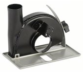 Bosch Professional 1x Carril Guía con Racor de Aspiración (Ø 115/125 mm, Accesorios para Amoladoras)