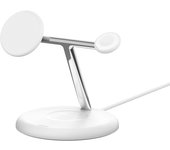 Belkin WIZ023VFWH cargador de dispositivo móvil Auriculares, Smartphone, Reloj inteligente Blanco USB Cargador inalámbrico Interior