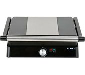 Parrilla Eléctrica de Contacto LUND 67451, 2200W, 220-240V, 50/60Hz, compacta, ligera y fácil de usar para cocina rápida