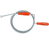 Yato YT-25000, Desatascador espiral, ideal para eliminar obstrucciones en tuberías y desagües en hogares y talleres.