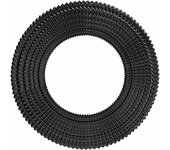Manguera de Succión y Presión Cellfast Basse-Flex 32 mm x 18 m, Color Negro, Alta Flexibilidad y Resistencia para Bombas y Sistemas de Agua a Presión