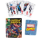 Paladone- BARAJA DE Cartas Marvel Comic Book, Multicolor (C3B837F48E)