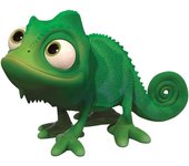 Bullyland-Disney Princess 12422-Figura de juego, Walt Rapunzel, Pascal, aprox. 6 cm de altura, figura pintada a mano, sin PVC, para que los niños jueguen de forma imaginativa, color (Bullyworld 12422)