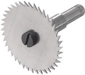 wolfcraft Sierra para hendiduras WS I 3270000 I Fresas WS de acero para herramientas para fresar sobre madera blanda y dura.