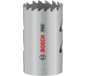 Bosch 1x Sierra de corona PRO Multi Material (para Madera blanda, Cartón-yeso, Ø 33 mm, Professional Accesorios Taladro)