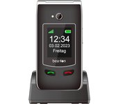 Beafon SL645plus 7,11 cm (2.8") 120 g Negro, Plata Teléfono con cámara