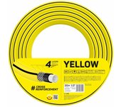 Cellfast Manguera de jardín 4YELLOW 4 capas diámetro de 5/8"(15mm) y una longitud de 20 metros