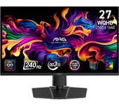 MSI MAG 271QP QD-OLED X24 pantalla para PC 67,3 cm (26.5") 2560 x 1440 Pixeles Wide Quad HD Negro