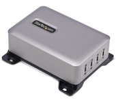 StarTech.com Cargador USB-C de 4 Puertos - Cargador USB Tipo C - Cargador para Portátil - Cargador para Móvil - Un Puerto 140W EPR - PD 3.1 - con Tornillos de Fijación - Total 240W