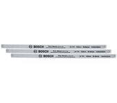 Bosch Hojas Sierra Metales precisas 150 mm, 3 Piezas (24 TPI; Hoja bimetálica Duradera Cortes precisos en Metal, plástico y Madera Blanda; Dientes Sierra Duros)