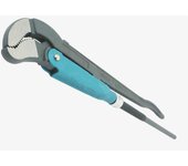 JOBI Extra WX7571, Llave ajustable tipo "sapo" de 1,5" con mandíbulas tipo "S" para sujeción de tubos, fabricada en acero de alta resistencia