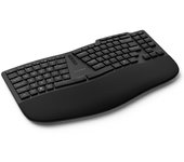 Kensington K75491ES - Teclado TKL Pro Fit Ergo KB675 EQ Recargable Inalámbrico 2.4GHz/Bluetooth, Compatible con Windows y macOS, Compuesto por un 43% de Plástico Reciclado Posconsumo*