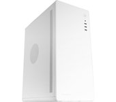 Tacens ENSIS, Caja PC ATX, Diseño Completamente Metálico, Estructura Robusta Ultrarresistente, Semitorre con Ventilador 120mm FDB Ultrasilencioso, USB 3.0, Blanco