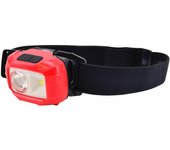 Linterna frontal Awtools Black Line, modelo Duobeam Cree LED 3xAAA, ideal para trabajos en espacios oscuros, alto brillo, tecnología Cree LED, diseño compacto y resistente.