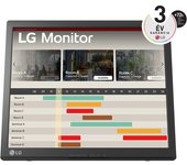 LG 17BR30T-B.AWM pantalla para PC 43,2 cm (17") 1280 x 1024 Pixeles SXGA LCD Pantalla táctil Negro