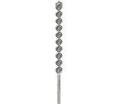 Bosch 1 broca para martillo perforador Pro SDS max-4 (para hormigón armado, bloque de hormigón, diámetro de 38,00 mm, martillo perforador profesional)