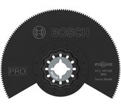 Bosch 10x Hoja multiherramienta PRO Multi Material ACZ 100 BB (para Vinilo laminado sólido, PVC, Madera con clavos, Ø 100 mm, Professional Accesorios Multiherramienta)
